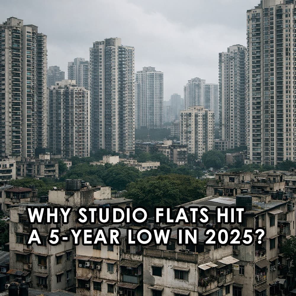 Mumbai Studio Apartment Supply Plummets to Five-Year Low in 2025 - Feature image