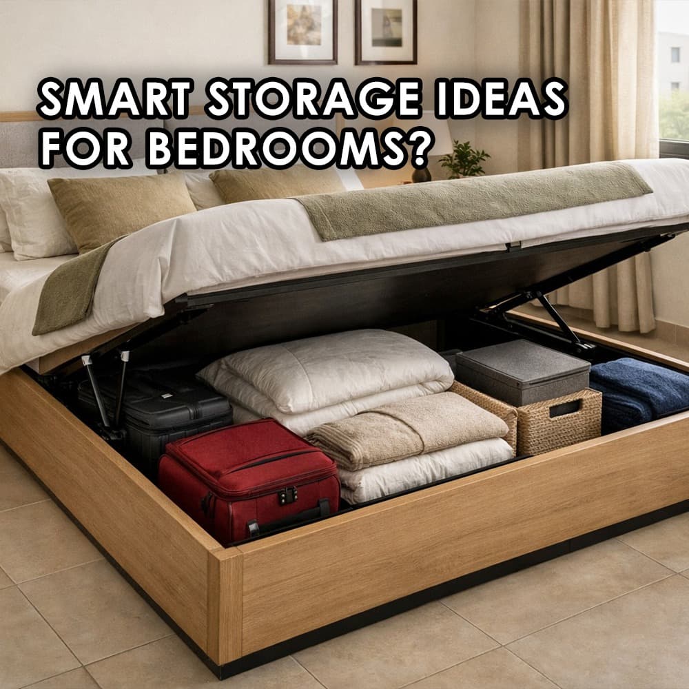 Maximize Space: Under-Bed Storage Ideas for Small Indian Homes - Feature image