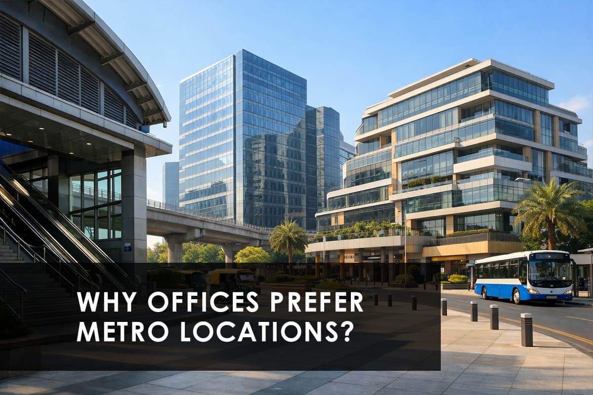 Commercial Hotspots Emerging Around Metro Stations in Indian Cities - Featured blog image