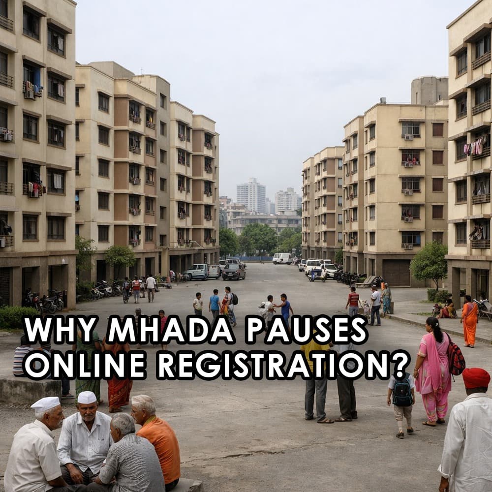 MHADA Postpones Online Registration for 120 Mumbai Flats Under FCFS Housing Scheme - Feature image