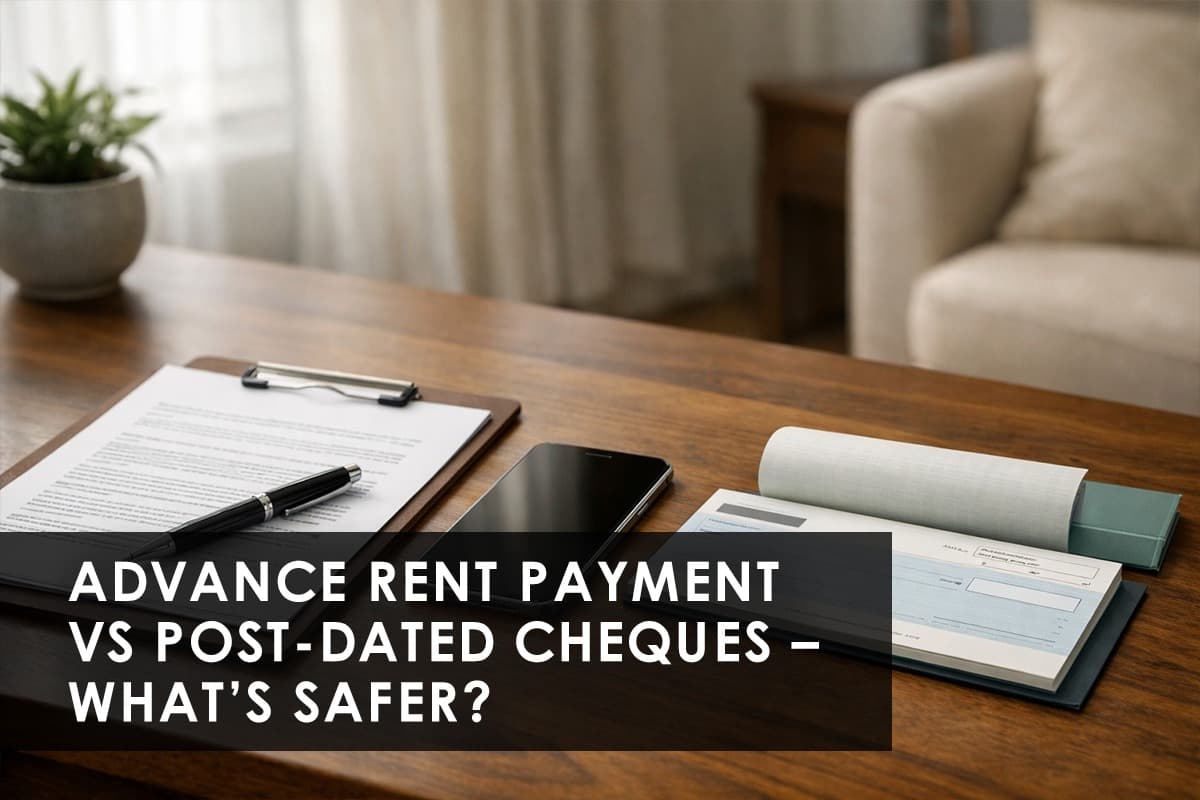 Advance Rent Payment vs Post-Dated Cheques: Which is Safer in India? - Thumbnail image
