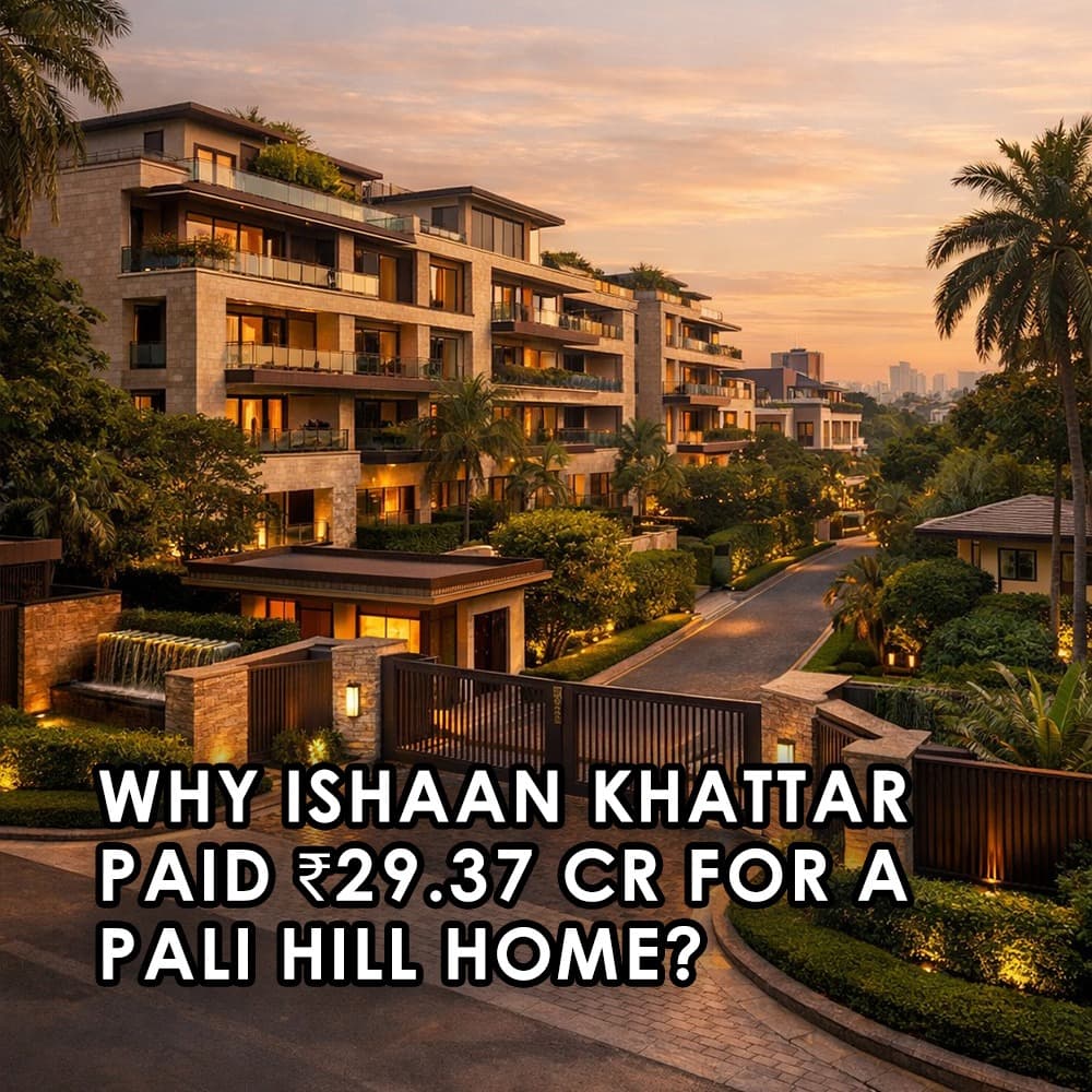 Ishaan Khattar's Premium Home Investment in Pali Hill, Mumbai: A Real Estate Analysis - Feature image