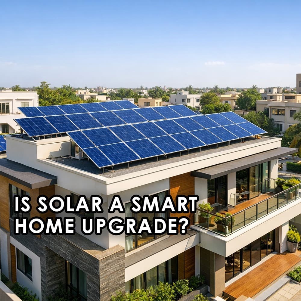 Benefits of Installing Solar Panels at Home in India - Feature image