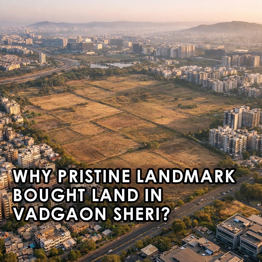 Pristine Landmark Spaces Invests in Vadgaon Sheri: A Major Pune Real Estate Deal - Feature image