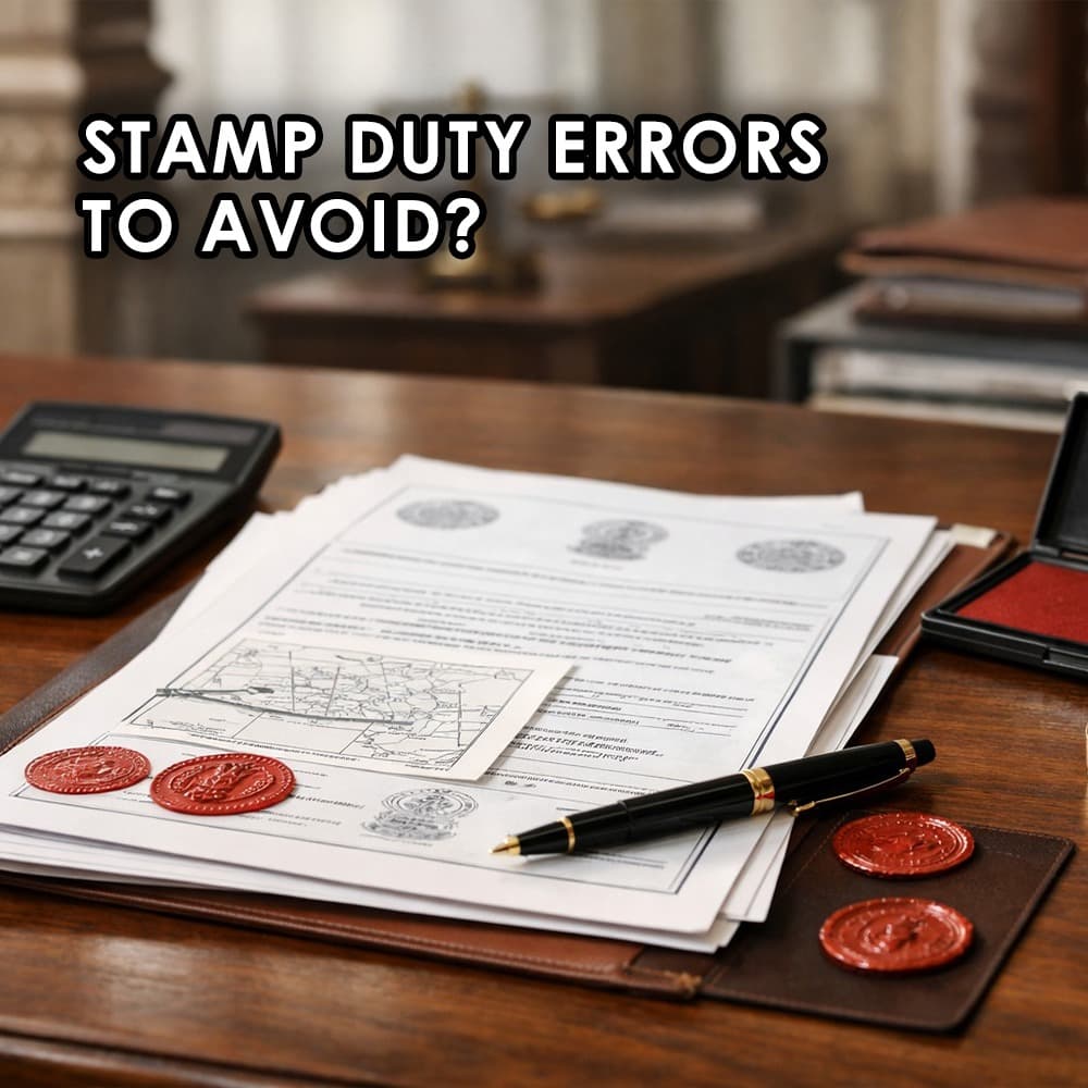 Top Mistakes Buyers Make When Paying Stamp Duty in India - Feature image