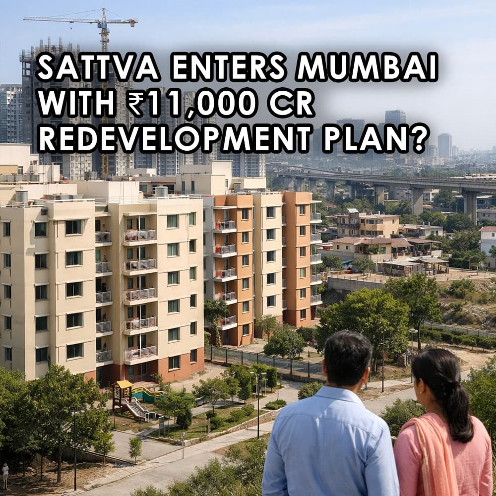 Sattva Group Enters Mumbai's Redevelopment Market with ₹11,000 Crore Investment - Feature image