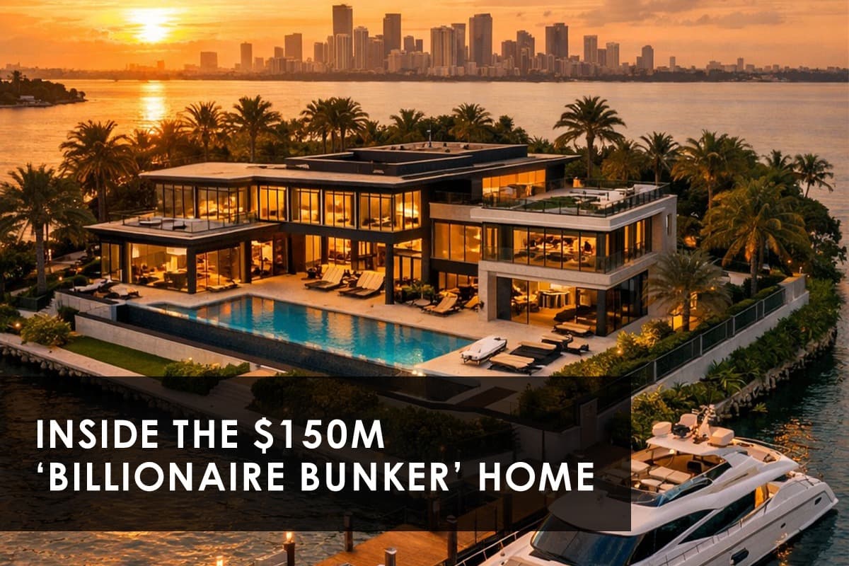 Mark Zuckerberg's $150 Million Miami Mansion: Inside the Billionaire Bunker - Thumbnail image