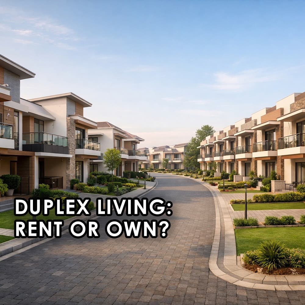 Duplex and Row House: Rent or Buy in 2025? A Practical Guide - Feature image