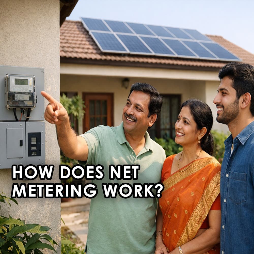 Solar Homes and Net Metering Explained: A Comprehensive Guide for Indian Homeowners - Feature image