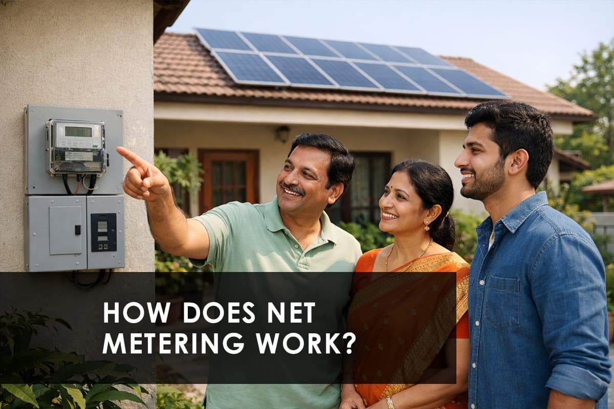 Solar Homes and Net Metering Explained: A Comprehensive Guide for Indian Homeowners - Thumbnail image