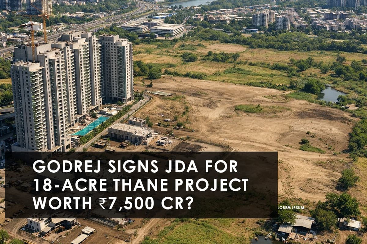 Godrej Properties Expands Thane Footprint with ₹7,500 Crore JDA - Featured blog image