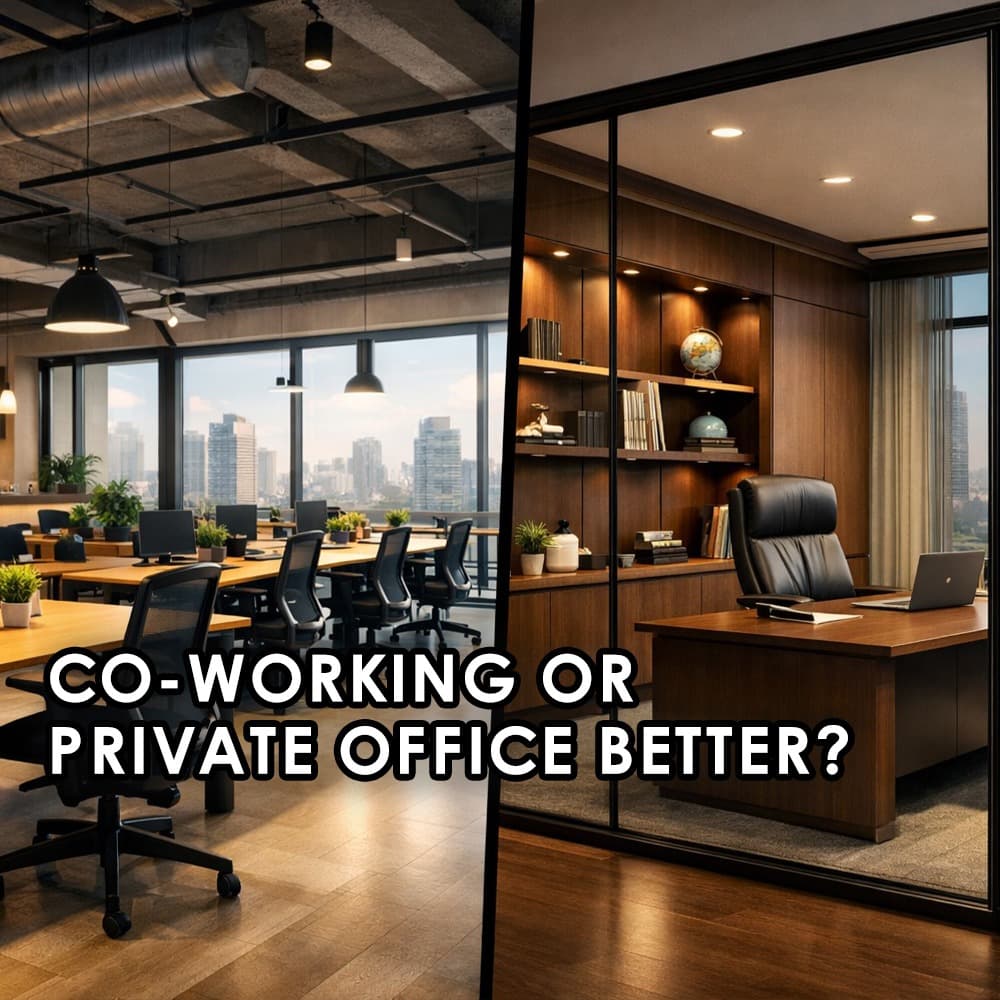 Cost Comparison: Co-Working vs. Private Office - Which is Right for You? - Feature image