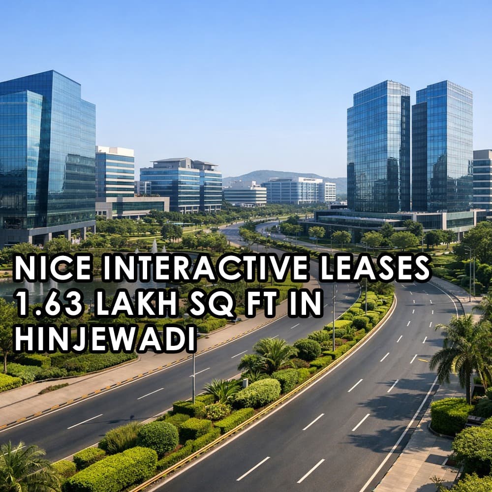 Nice Interactive Leases 1.63 Lakh Sq Ft in Hinjewadi: A Deep Dive into Pune's Office Market 2026 - Feature image