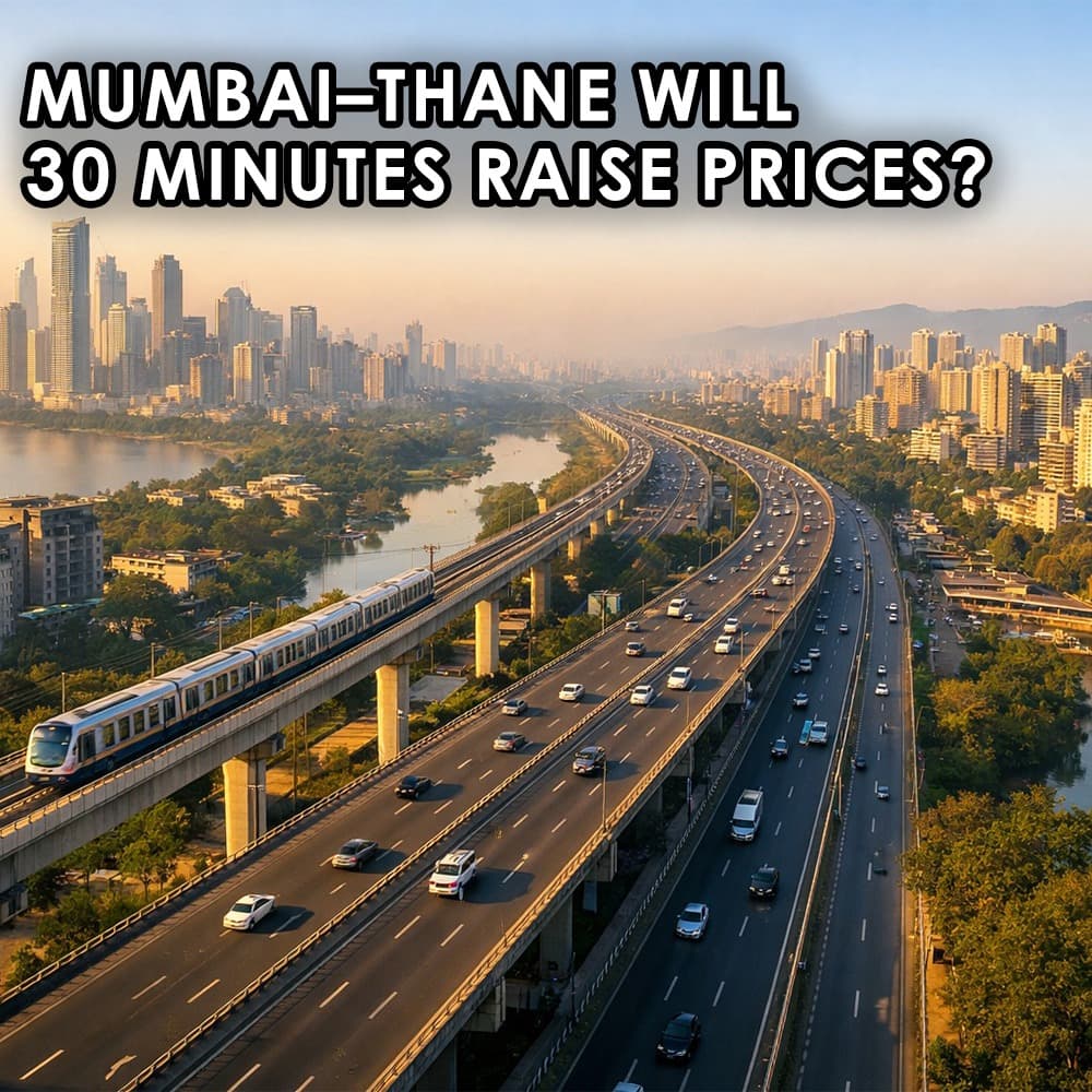 Mumbai Thane 30-Minute Commute: Impact on Property Value - Feature image