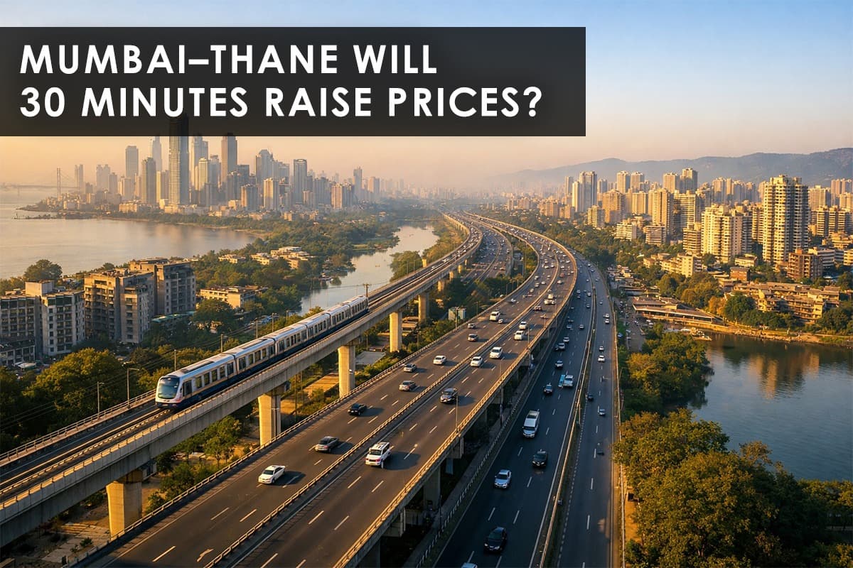 Mumbai Thane 30-Minute Commute: Impact on Property Value - Featured blog image