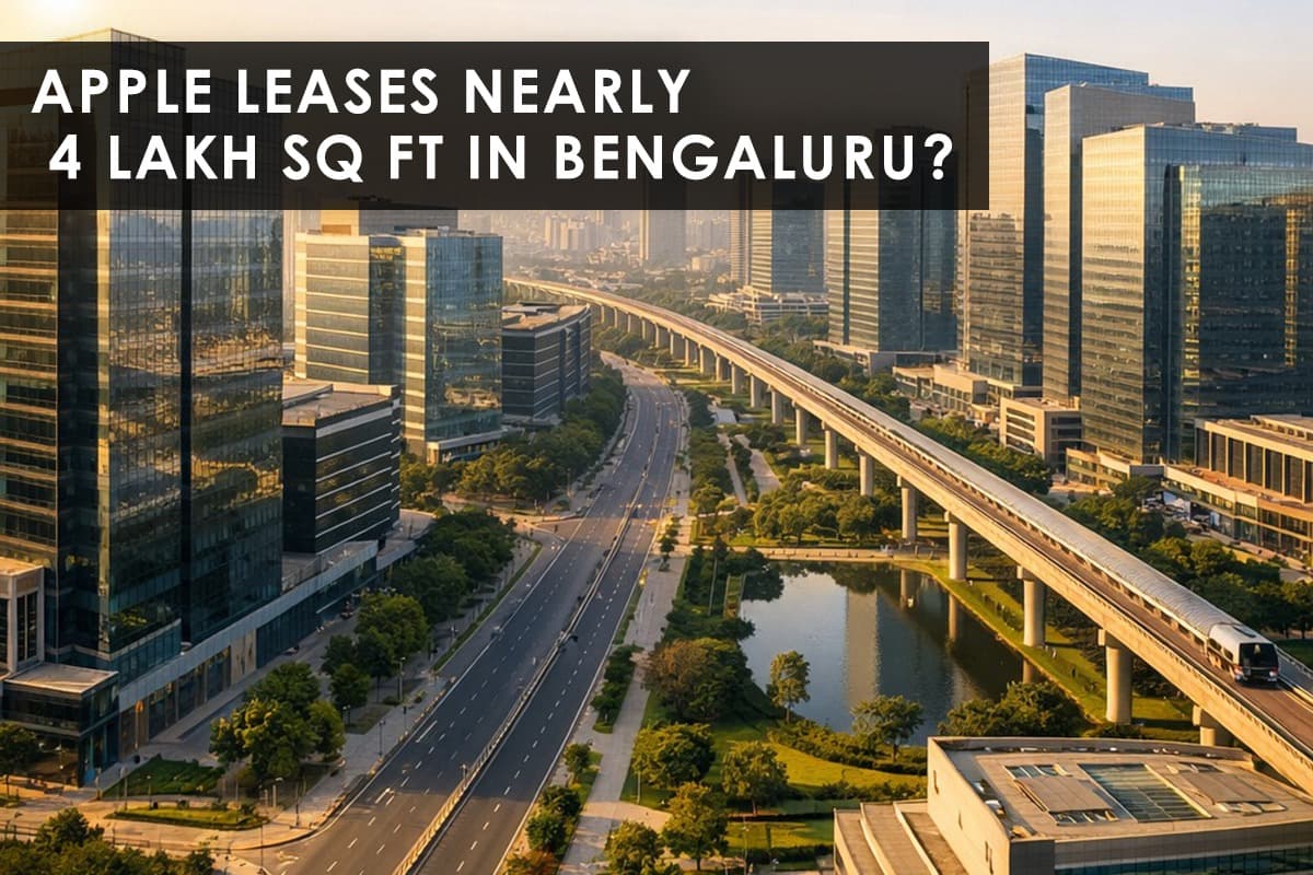 Apple's ₹1,333 Crore Bengaluru Lease: Decoding the Impact on India's Commercial Real Estate - Thumbnail image