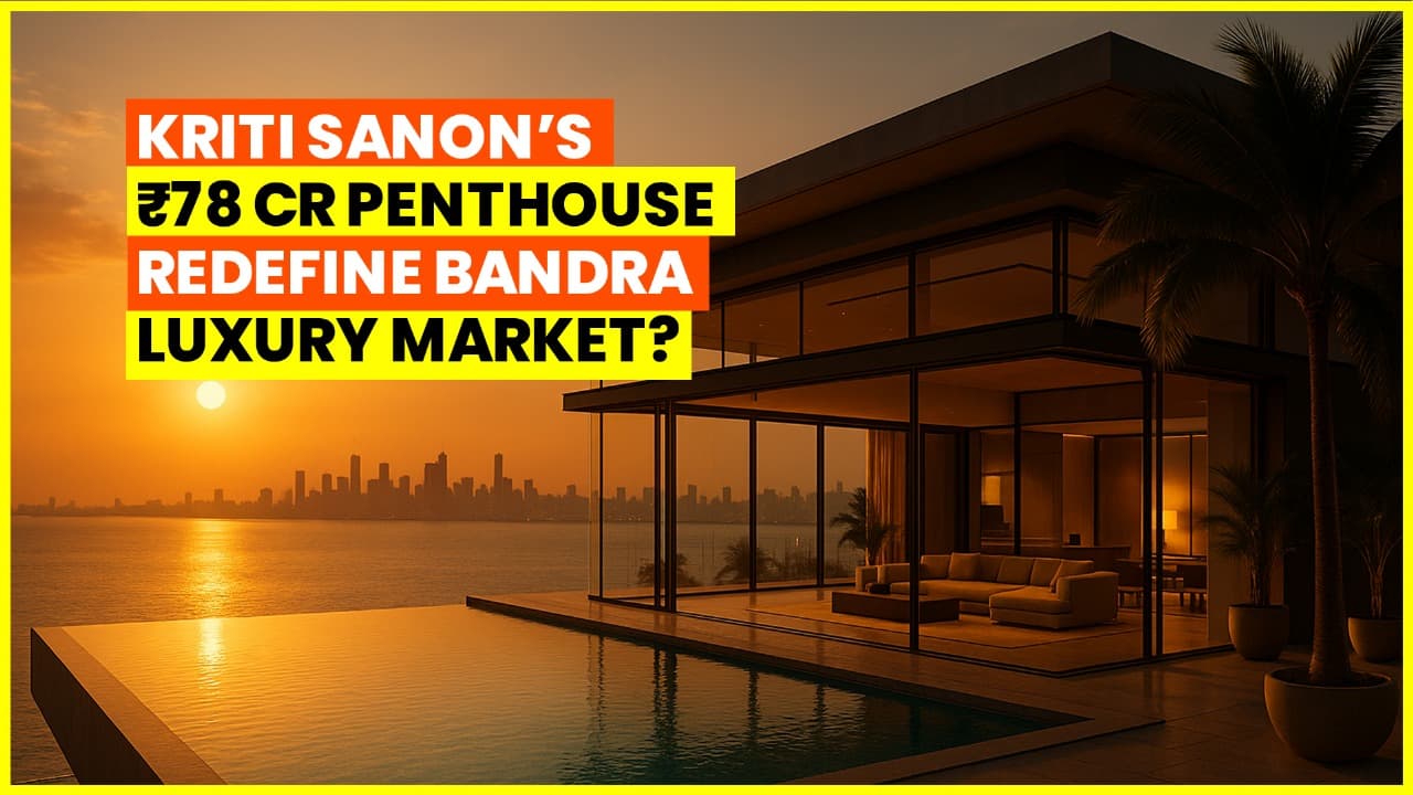 Kriti Sanon Buys a Sea, Facing Luxury Penthouse Worth ₹78 Crore in Mumbai’s Bandra - Featured blog image