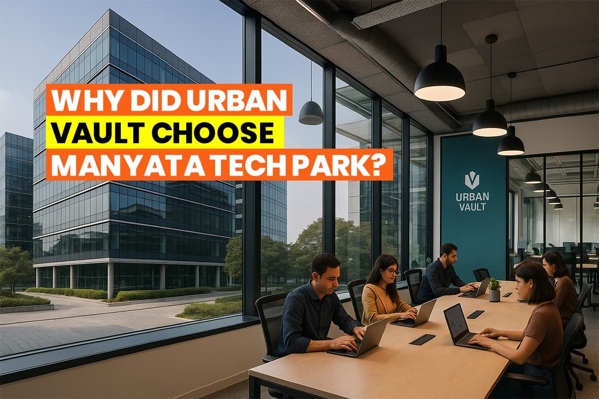 Urban Vault Leases 80,000 sq ft of Office Space in Bengaluru’s Manyata Tech Park - Featured blog image