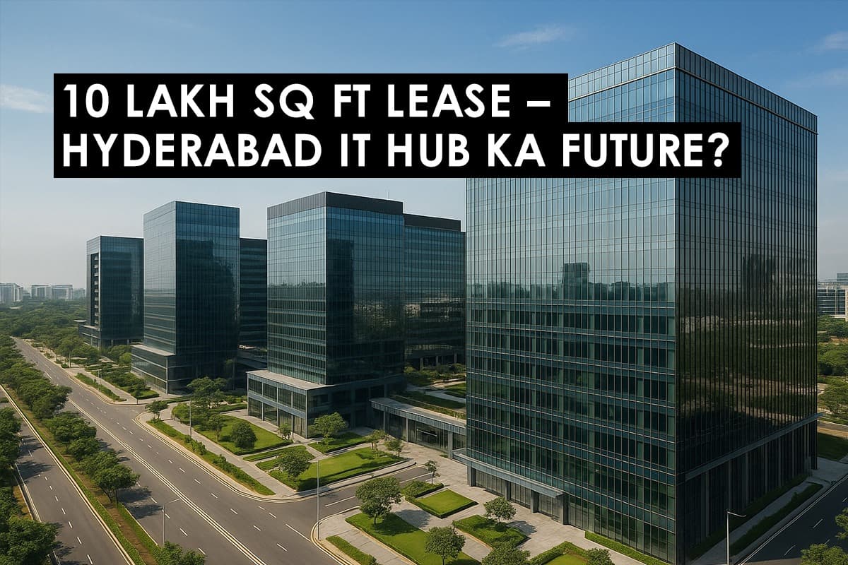 TCS Leases 1 Million Sq Ft Office Space in Hyderabad's Financial District - Featured blog image
