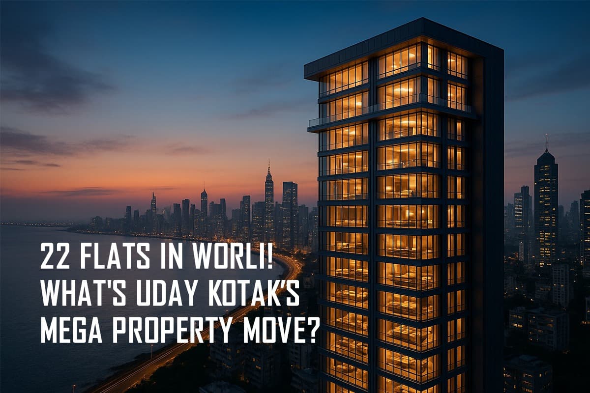 Uday Kotak and Family Acquire Entire Building of 22 Luxury Flats in Mumbai's Worli for Over ₹400 Crore - Featured blog image