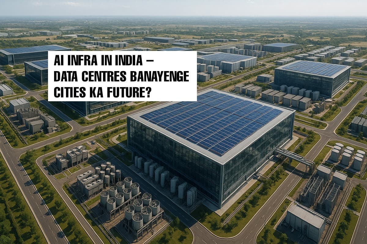 India's AI Data Centre Boom: 50 Million Sq Ft Real Estate and 45 TWH Power Demand by 2030 - Featured blog image