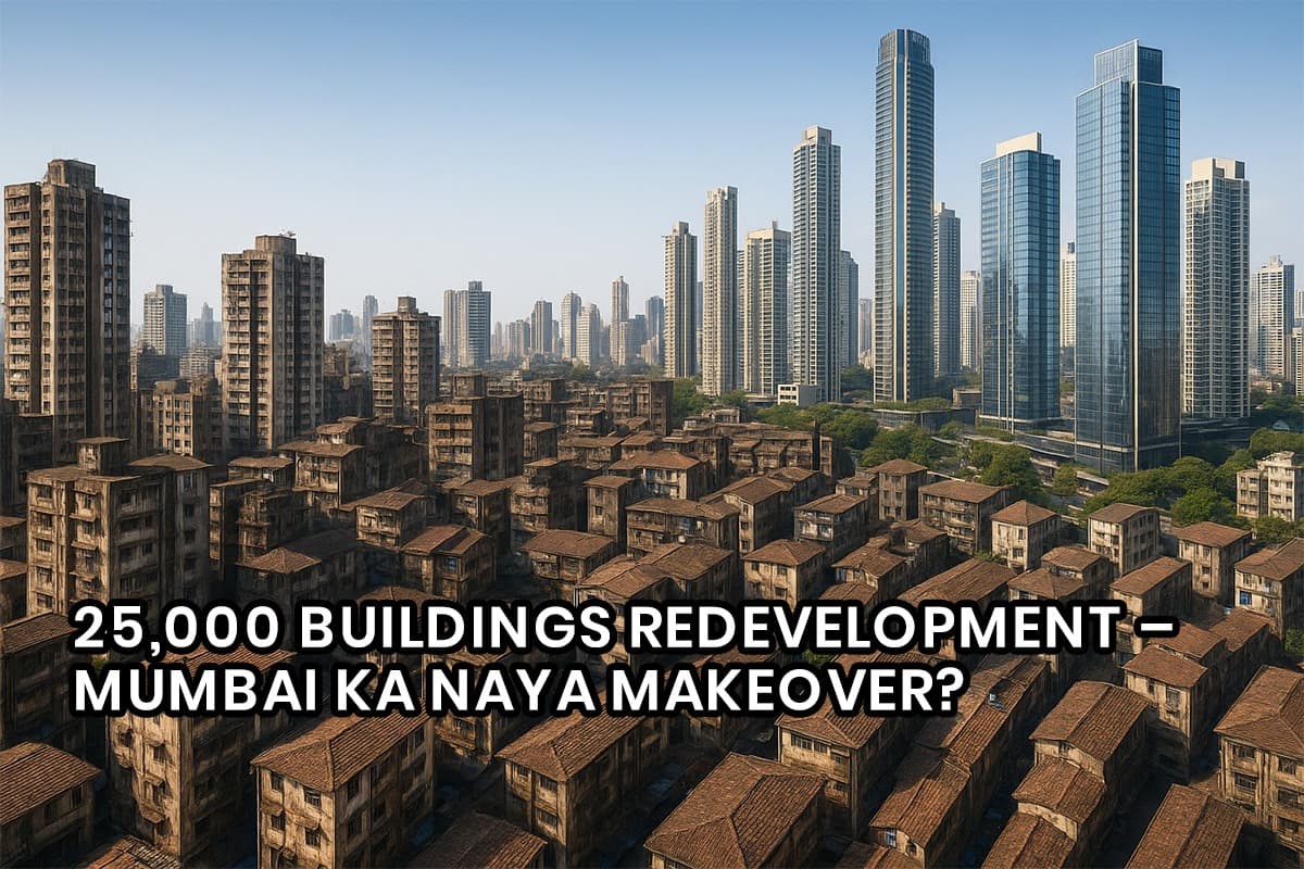 Mumbai Redevelopment Boom: 25,000 Buildings Eligible for Transformation - Featured blog image