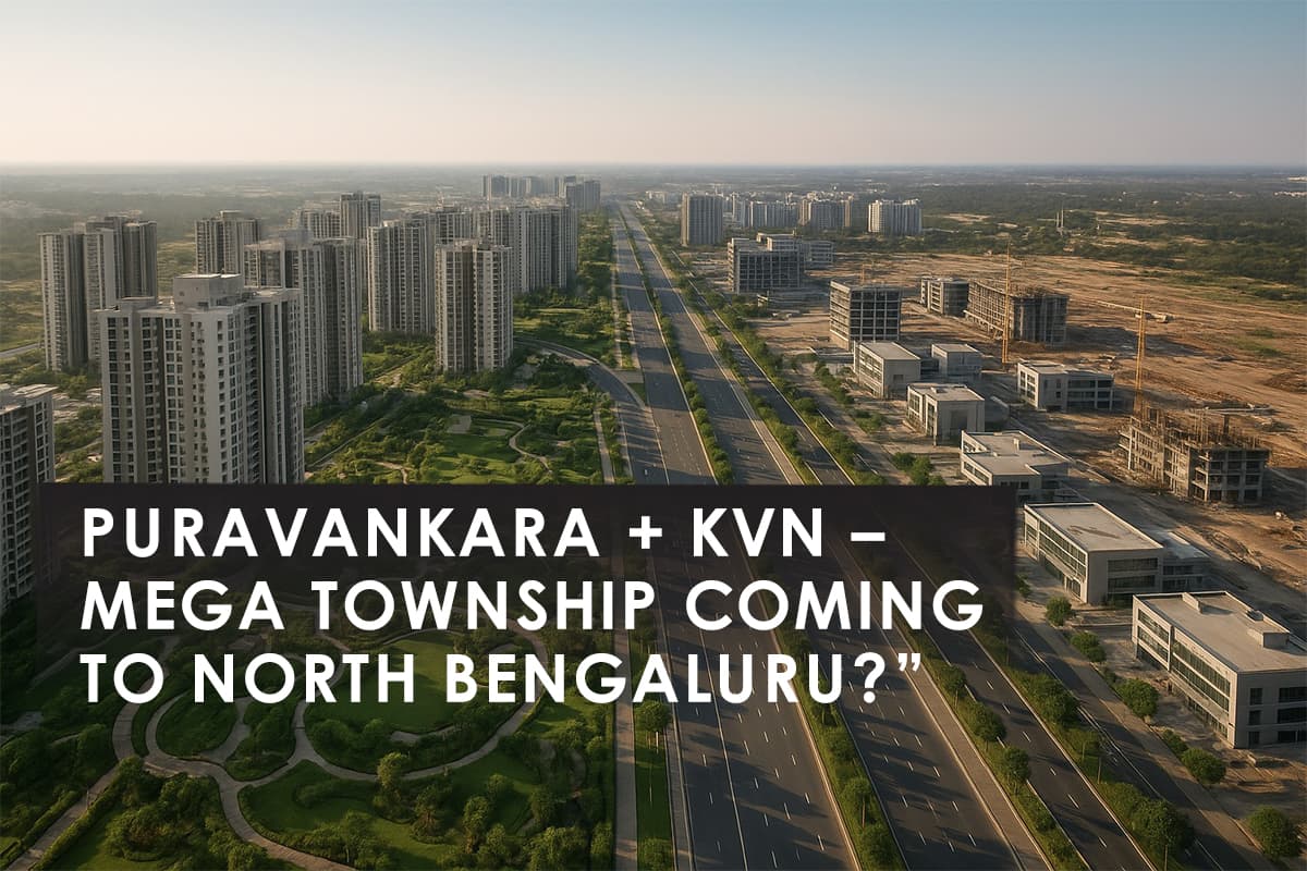 Puravankara and KVN Developers Launch ₹3,300-Crore Project in North Bengaluru - Featured blog image