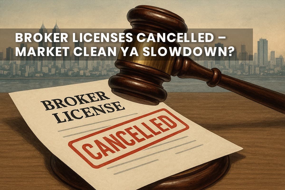 MahaRERA De-Registers Nearly 19,000 Property Brokers: Impact and Implications - Featured blog image