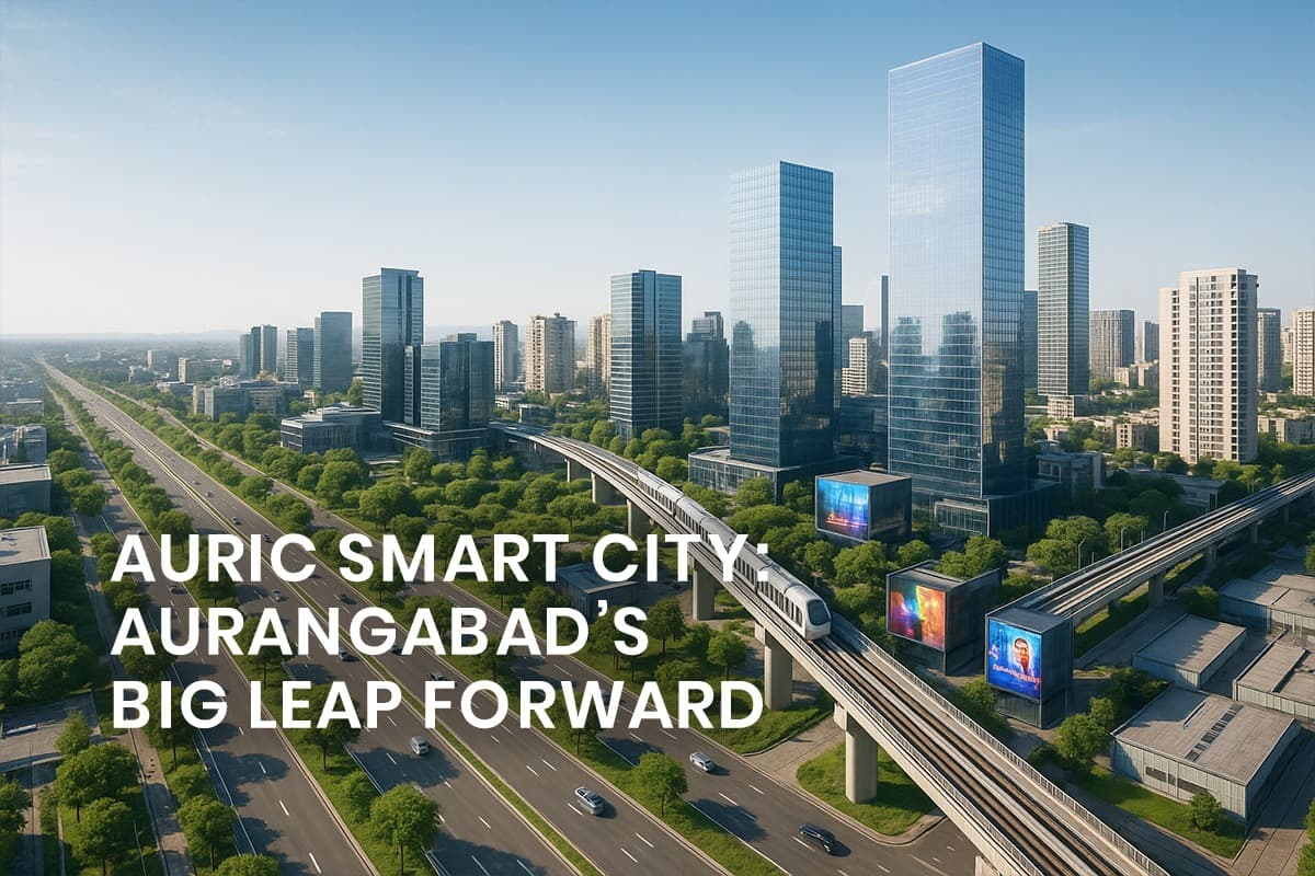 AURIC Smart City: Transforming Aurangabad with Massive Investment and Job Creation - Featured blog image
