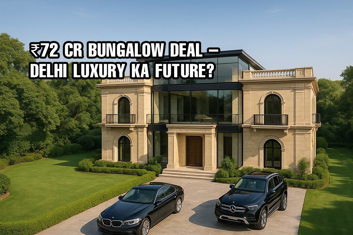 O3plus MD's ₹72 Crore Bungalow Purchase: Decoding Delhi's Luxury Real Estate Market - Featured blog image