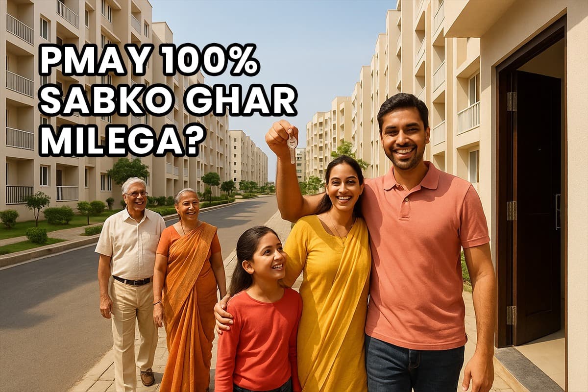 Maharashtra Achieves 100% PMAY Target: A Milestone in Affordable Housing - Featured blog image