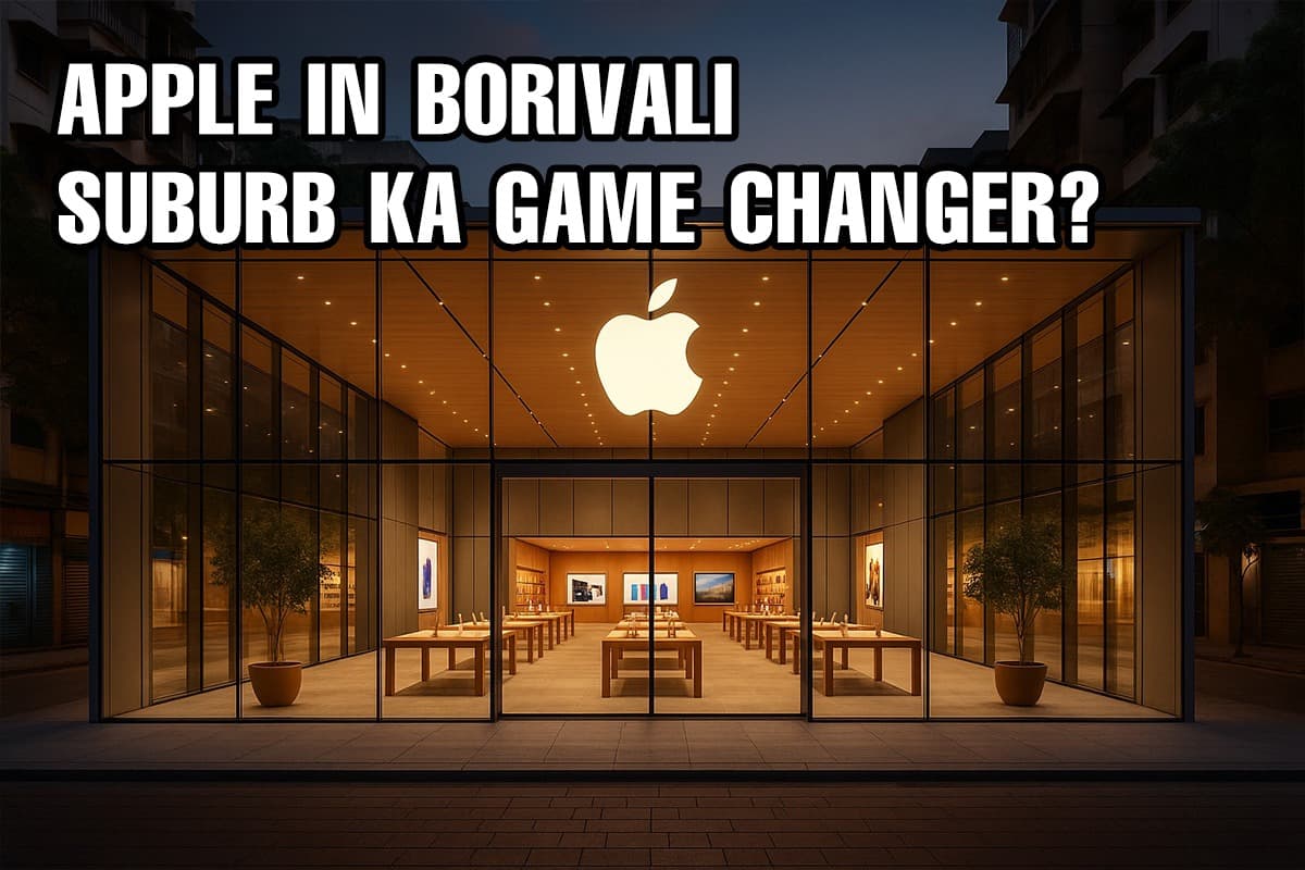 Apple Expands Retail Presence in India: Leases Space in Borivali for ₹2 Crore Annual Rent - Featured blog image