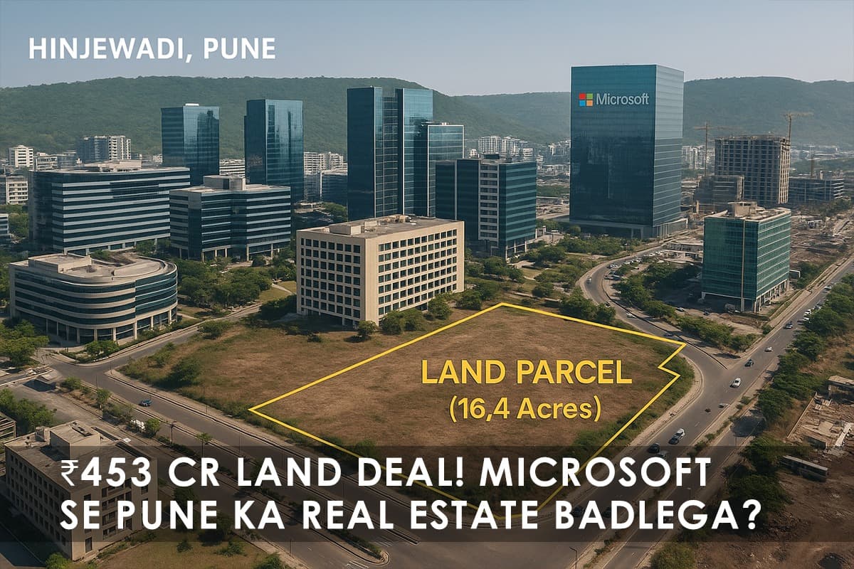 Microsoft Acquires Land in Pune's Hinjewadi: A Boost for Real Estate - Featured blog image