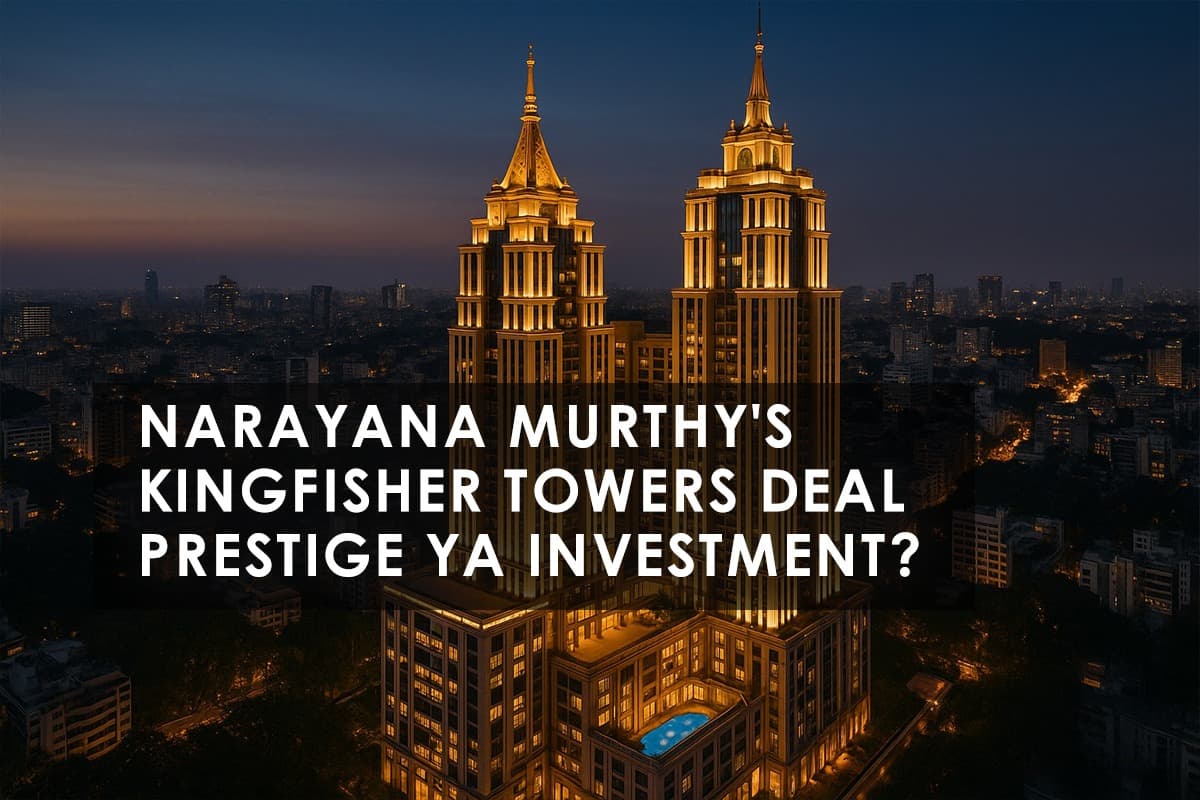 Narayana Murthy's ₹50 Crore Luxury Flat Purchase in Bengaluru's Kingfisher Towers - Featured blog image