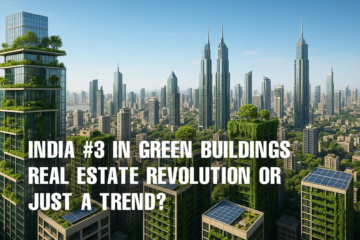 India Ranks 3rd Globally in LEED Green Buildings: A Sustainable Real Estate Revolution - Featured blog image