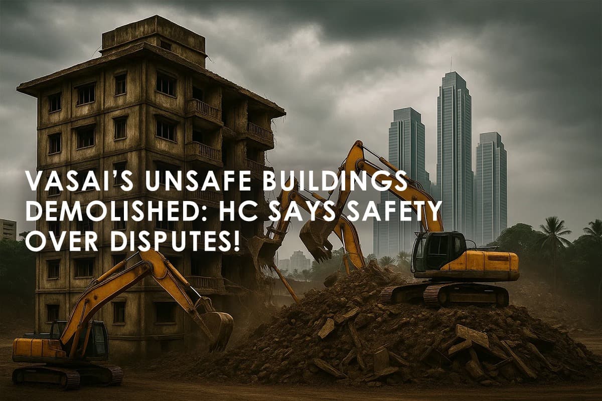 Vasai Demolition 2025: A Wake-Up Call for Mumbai's Ageing Housing Societies - Featured blog image