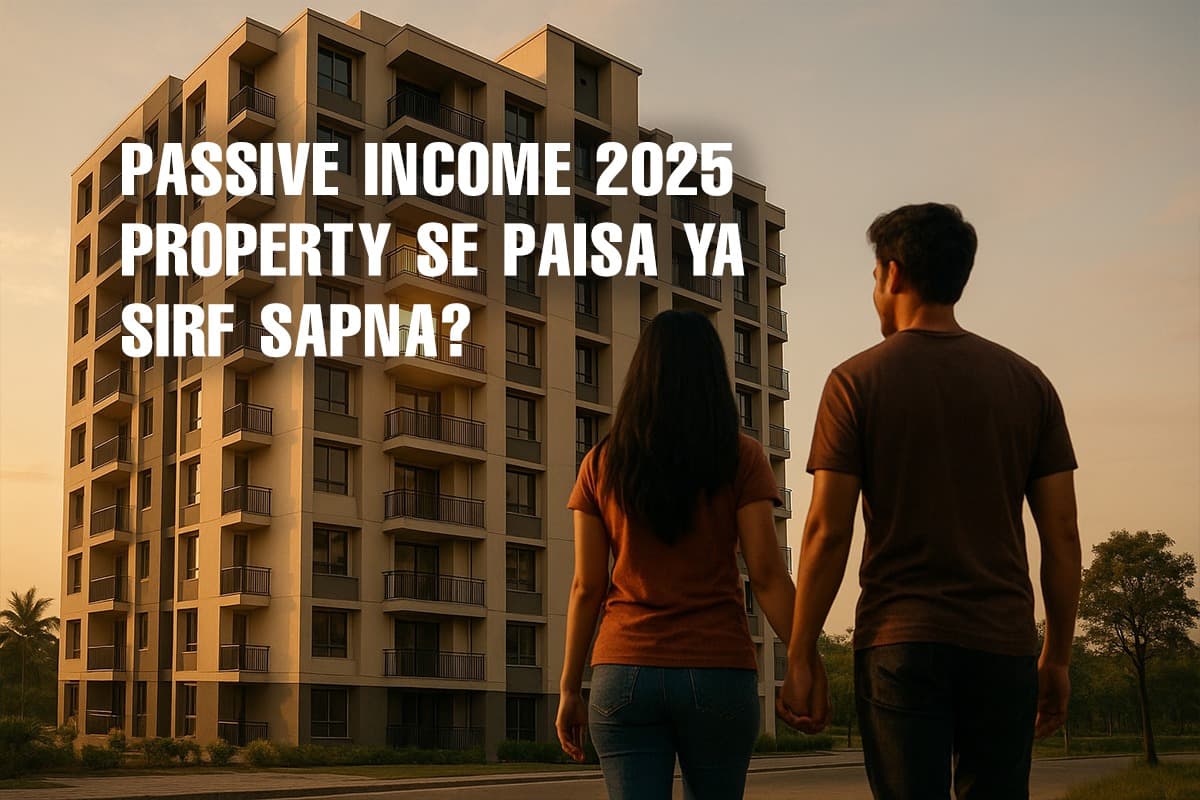 Passive Income Through Real Estate in India: Building Financial Freedom and Emotional Security - Featured blog image