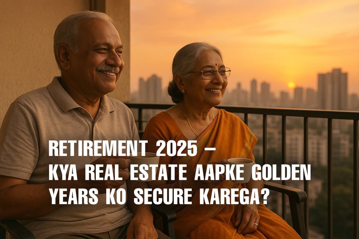 Real Estate for Retirement Planning: A Relatable Guide for Indian Investors - Featured blog image