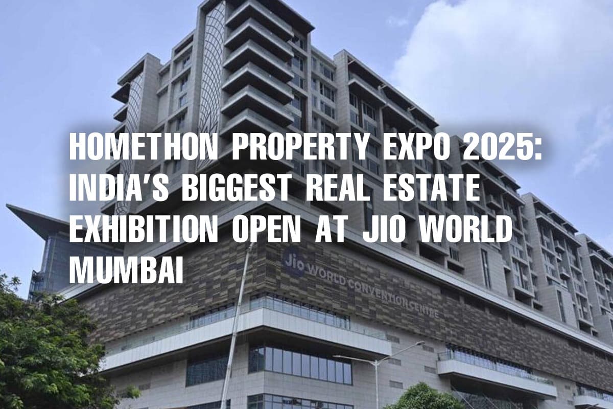 Homethon Property Expo 2025: India’s Largest Real Estate Event at Jio World Mumbai - Featured blog image