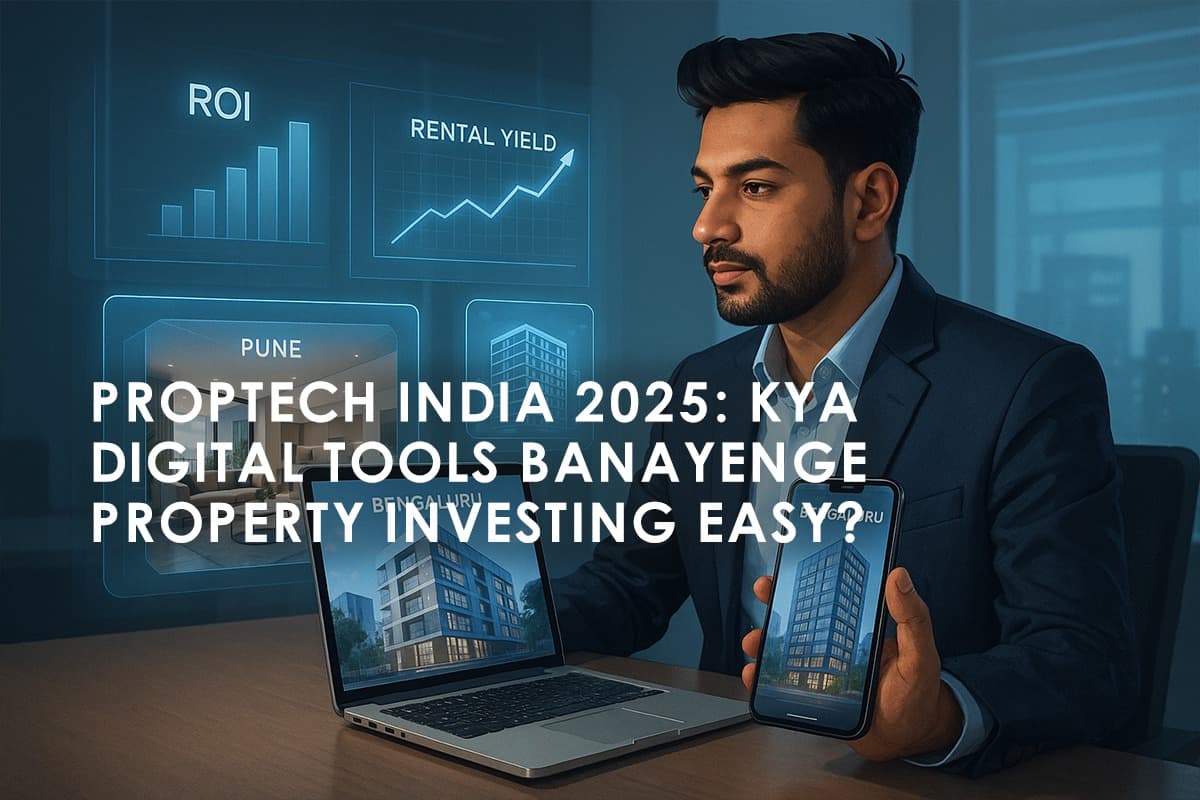 The Rise of Proptech: Transforming Real Estate Investments in India - Featured blog image