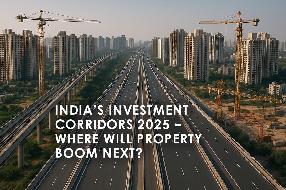 Top-Performing Investment Corridors in India 2025: Where the Future of Property Lies - Featured blog image