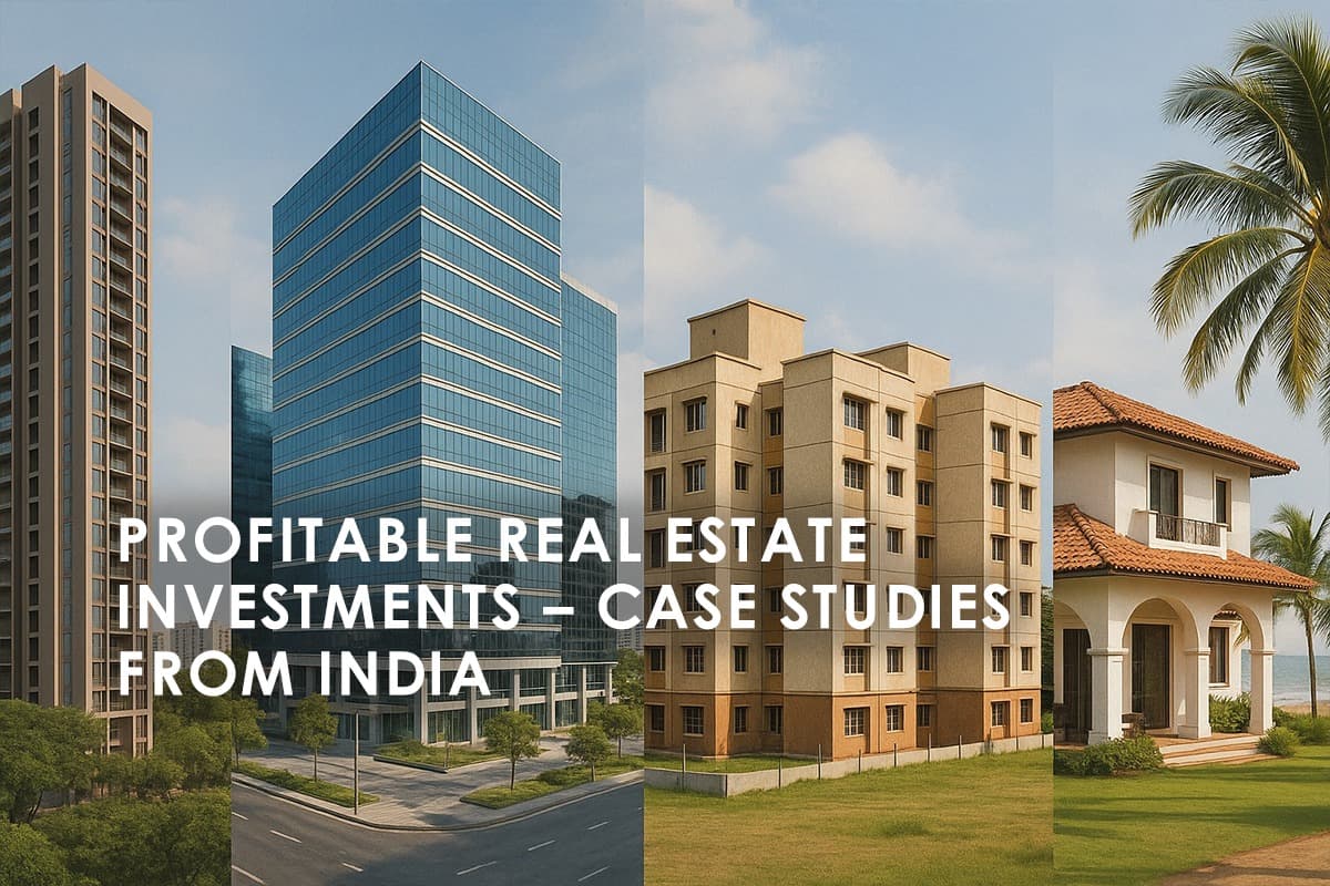 Case Studies of Profitable Real Estate Investments in India (2025) - Featured blog image
