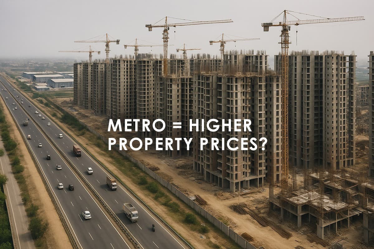 Metro Rail Expansion and Its Impact on Real Estate Growth in India - Featured blog image
