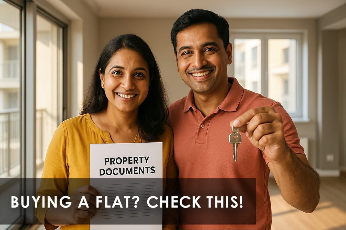 Top 5 Things to Check Before Buying a Flat in India – Homebuyer’s Guide 2025 - Featured blog image