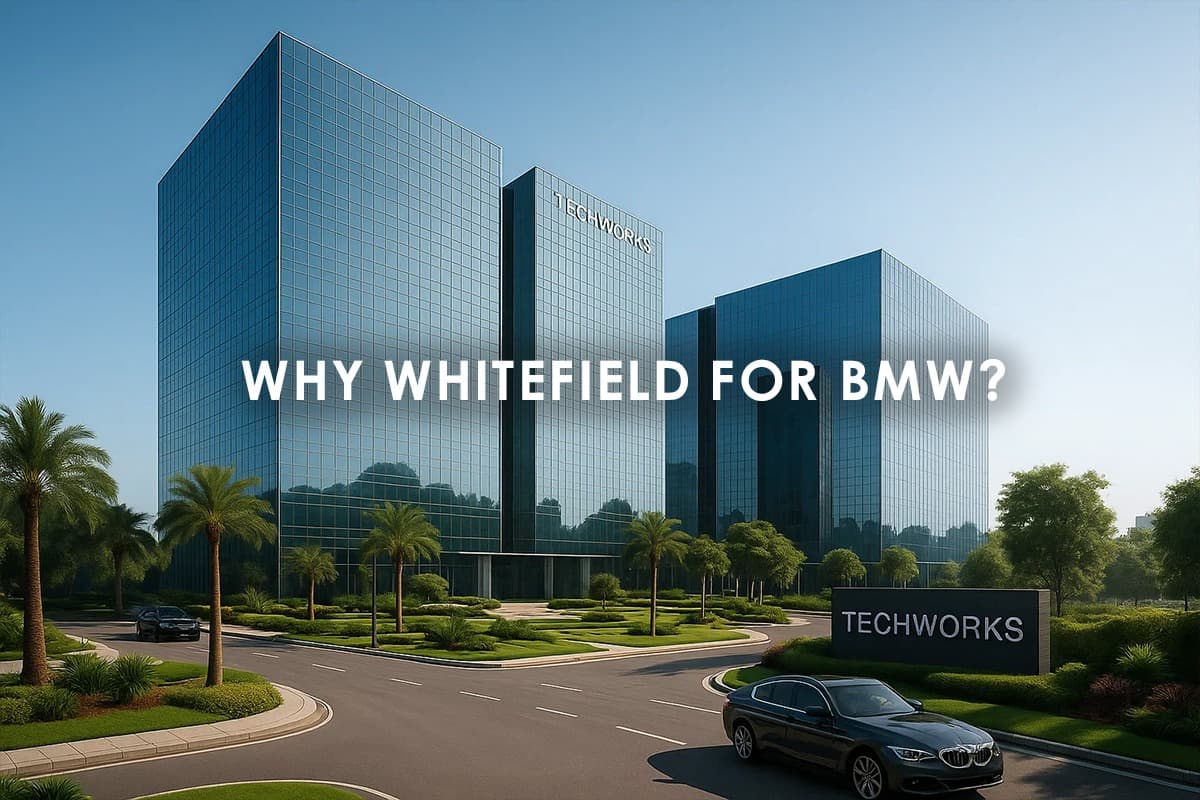 BMW Techworks Expands in Bengaluru: A ₹1.04 Crore Office Lease Signals Confidence in Whitefield's Tech Hub - Featured blog image