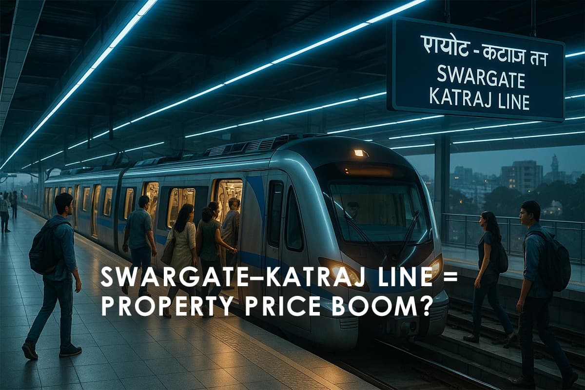 Swargate–Katraj Underground Metro 2025: Boost for Pune Property Prices & Connectivity - Featured blog image