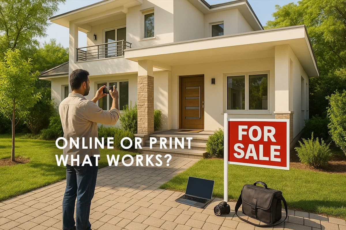 How to Market Your Home Effectively: Online, Social Media, and Print Strategies - Featured blog image