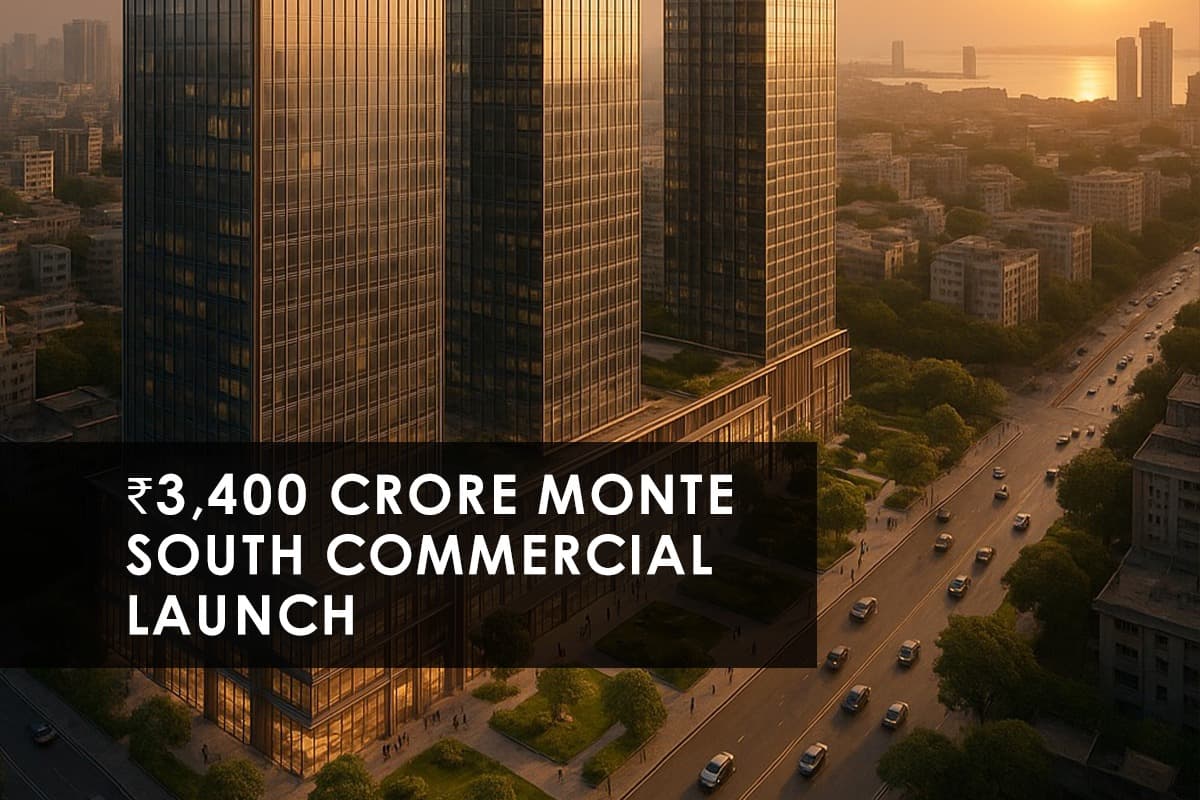 Monte South Commercial: Adani Realty & Marathon Nextgen's ₹3,400 Crore Mixed-Use Venture in Mumbai - Featured blog image