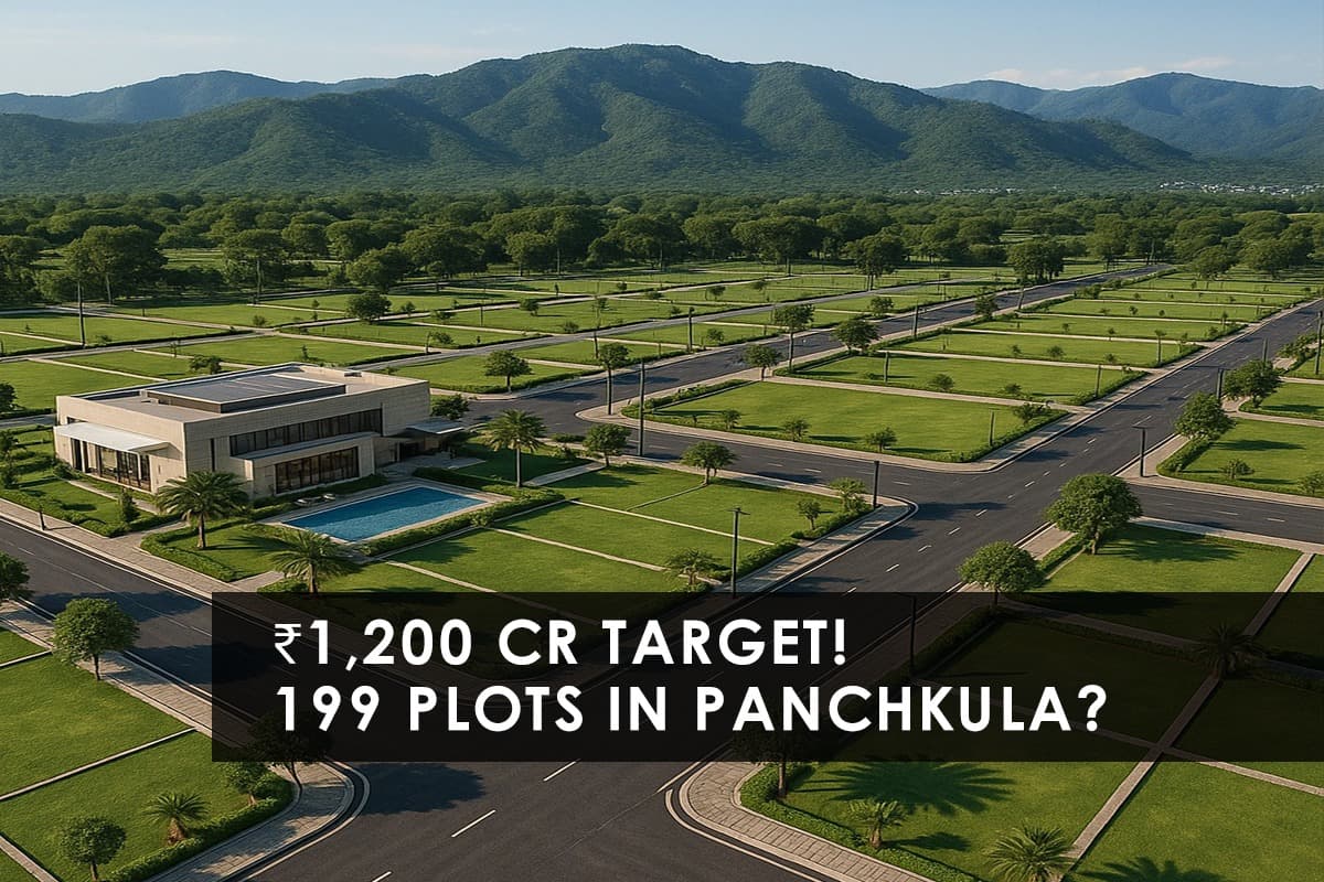 Trident Realty Targets ₹1,200 Crore Revenue from Panchkula Plot Sales - Featured blog image