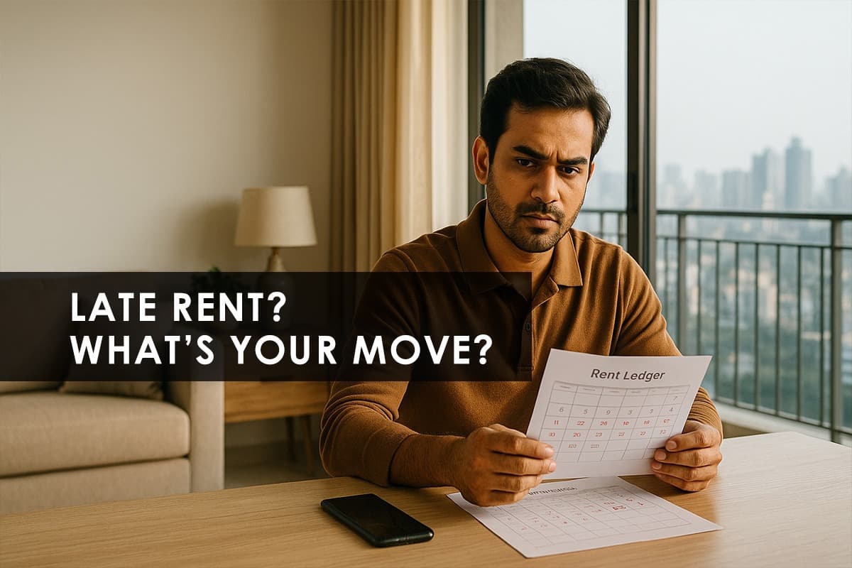 How to Handle Late Rent and Rent Defaults: A Landlord's Guide - Featured blog image